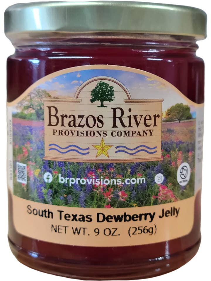 South Texas Dewberry Jelly for wholesale by Brazos River Provisions