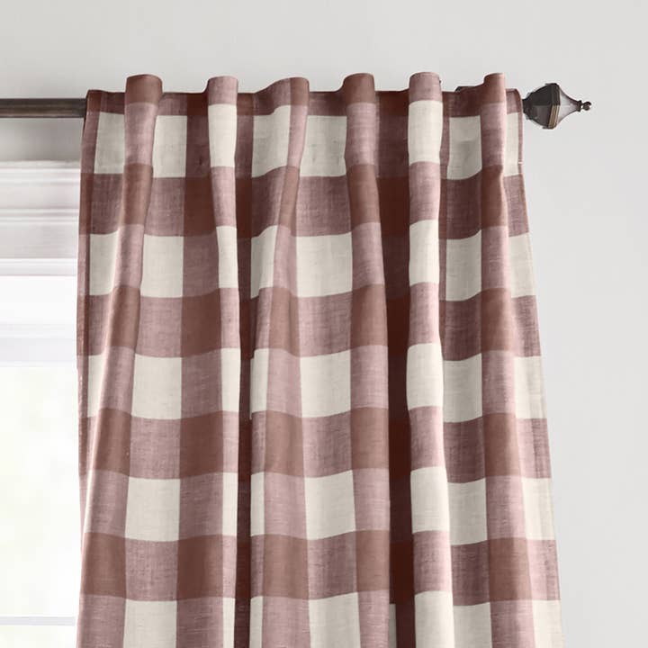 Threadmade Home - Wholesale Curtain - Grainger Buffalo Check Blackout Window Curtain16