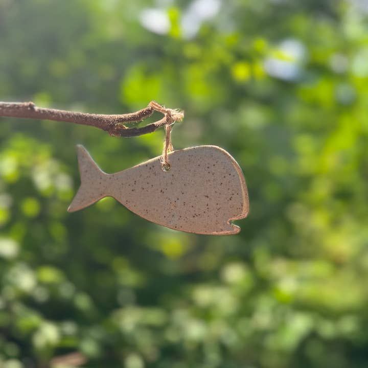 Ornament - Whale - Holiday 2025 for wholesale by Mud & Maker