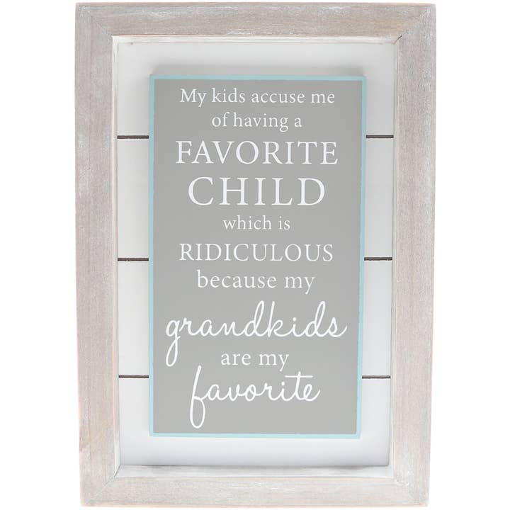 Pavilion - Wholesale Sign - Grandkids - 4.5" x 6.5" Plaque