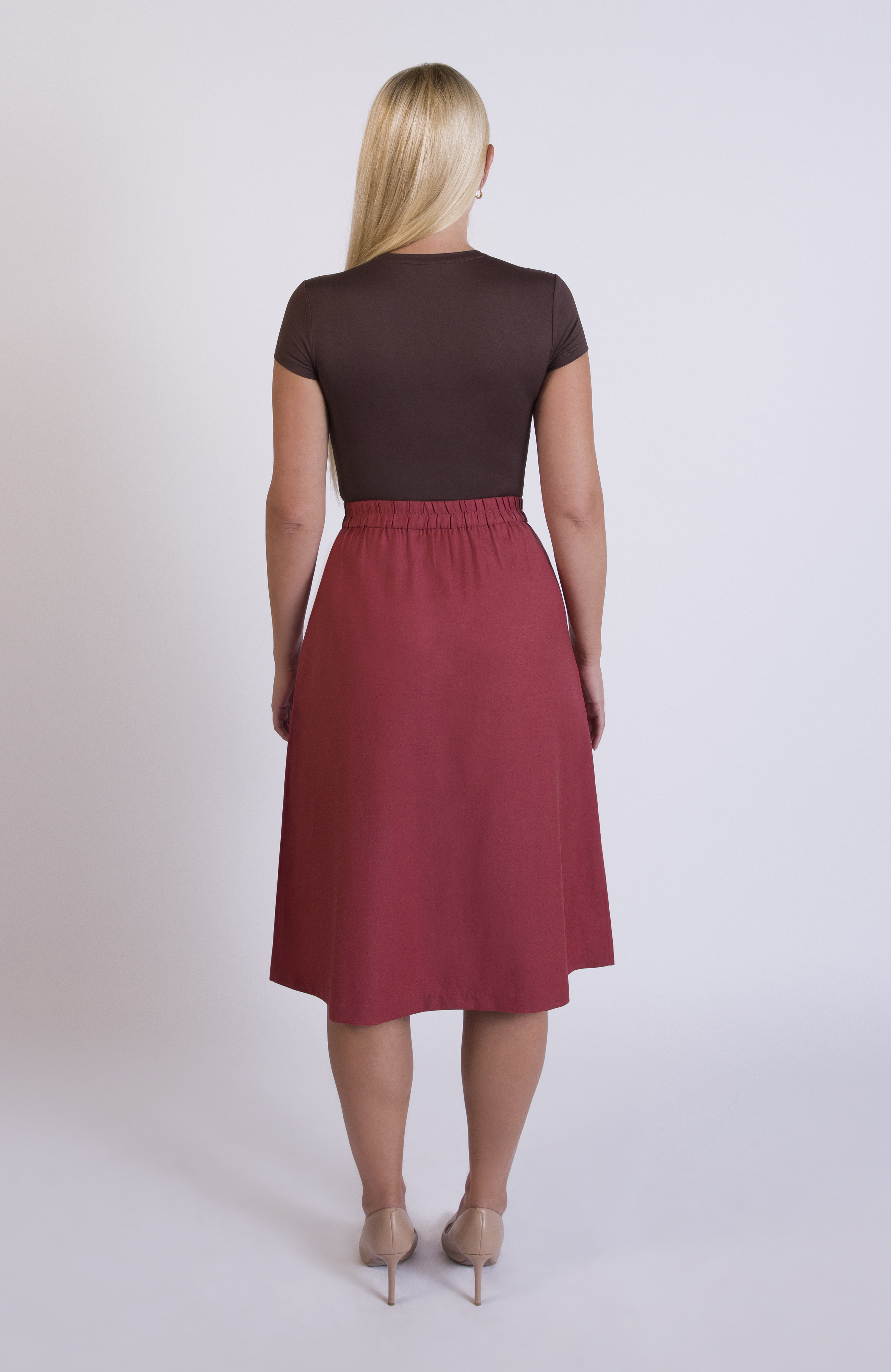 Aam The Label - Wholesale Skirt - Women's - The Wool Midi Skirt20