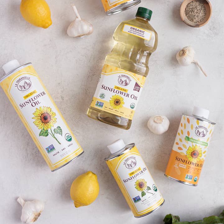 La Tourangelle - Wholesale Cooking Oil - La Tourangelle Organic Sunflower Oil - 6 Units