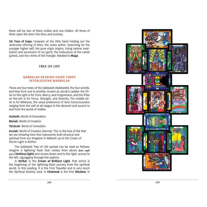 REDFeather - Venta al por mayor Cuerpo, mente y espíritu - El Tarot védico: Oriente se encuentra con Occidente12