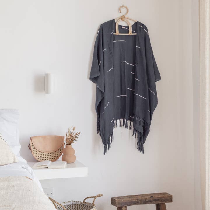 Village Thrive - Wholesale Clothes Hangers - Rainbow Rattan Hanger1