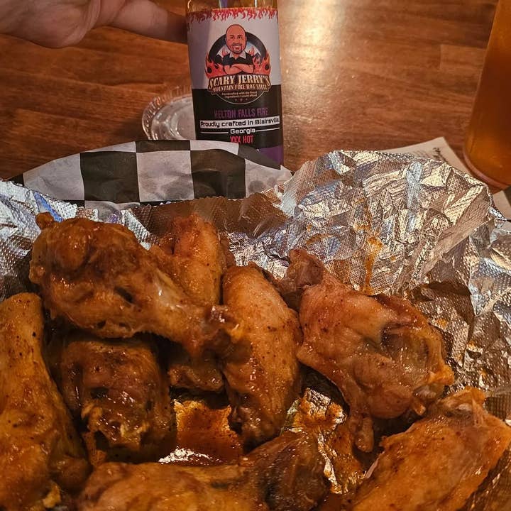 Scary Jerry's Mountain Fire Hot Sauce - Wholesale Hot Sauce - Helton Falls Fire Hot Sauce9