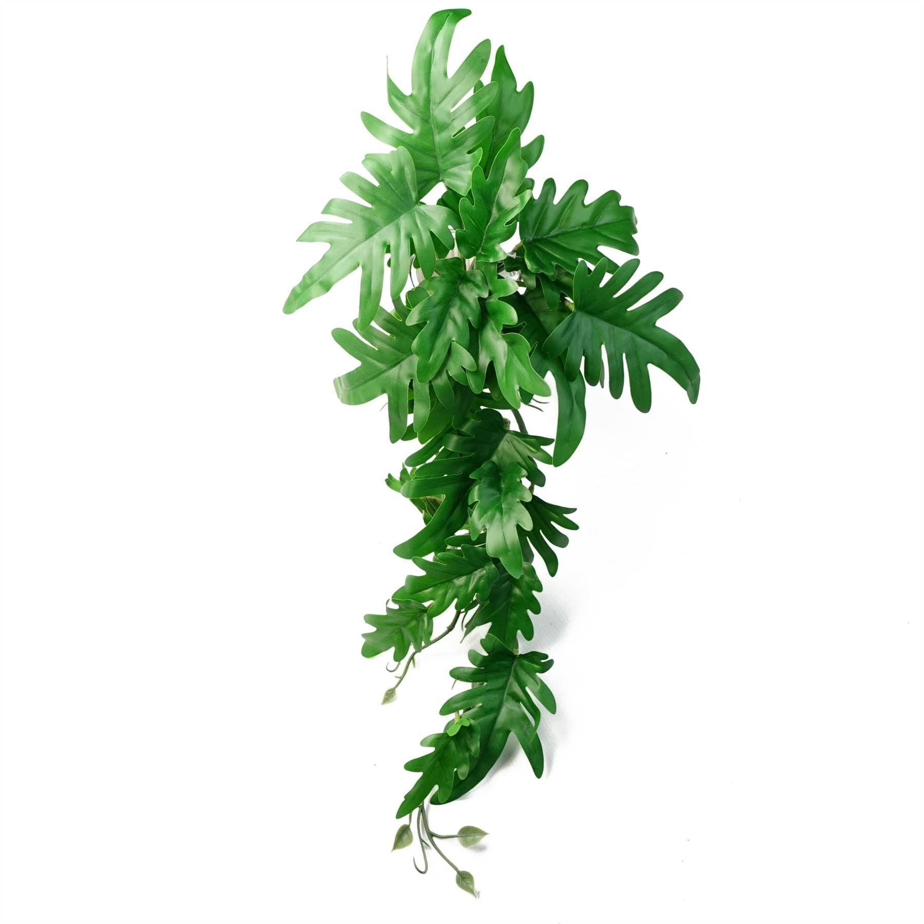 Leaf Design UK LTD – wholesale Artificial plant – Artificial Hanging Plant Philodendron Large Leaf Plant0