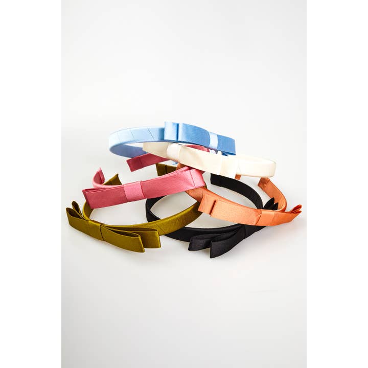 Violet & Brooks - Wholesale Fashion headband – women's - Sloane Mini Bow Headband5