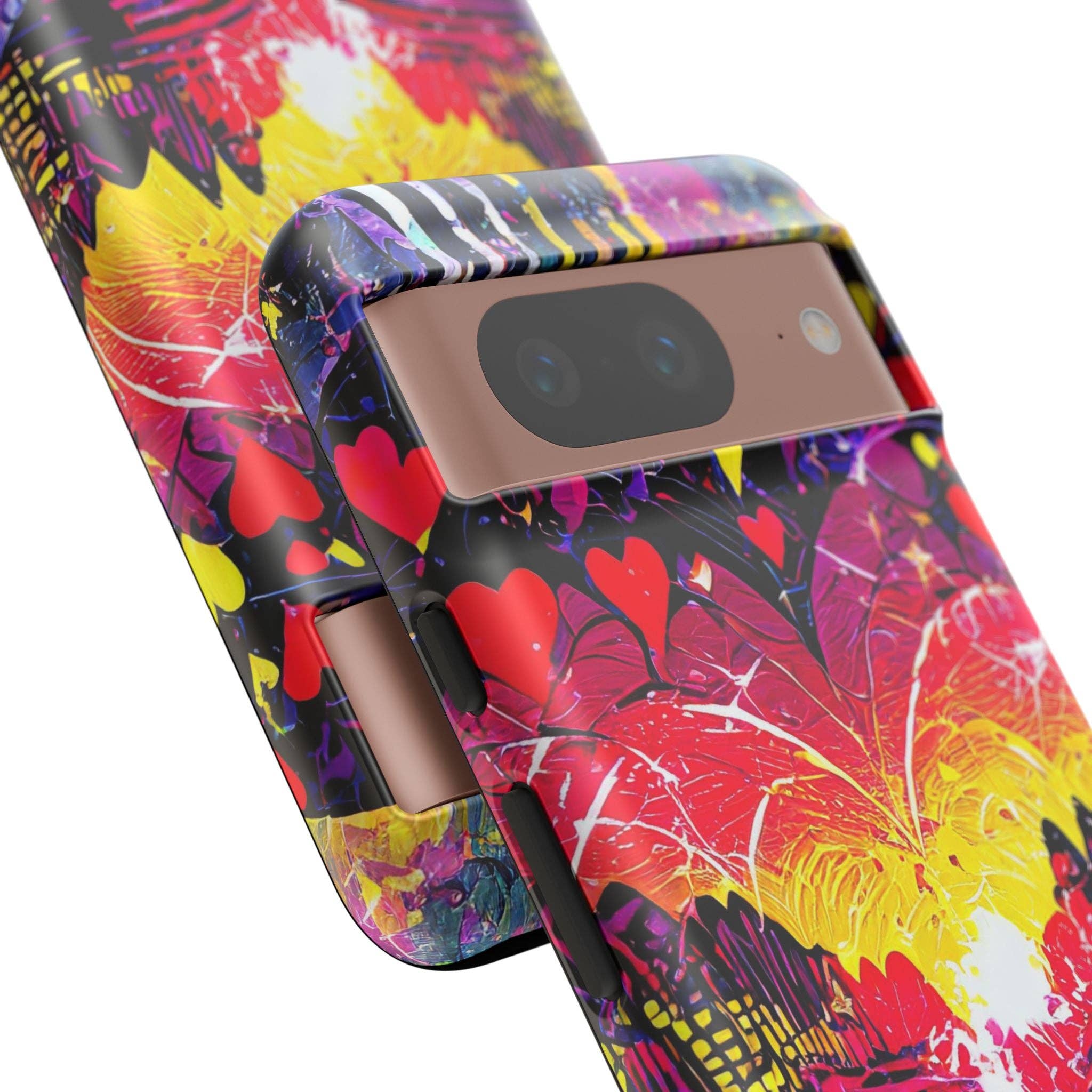 Studio 653 Clothing Co - Wholesale Phone Case - Women's - Vibrant Heart Sunset Tough Phone Case53