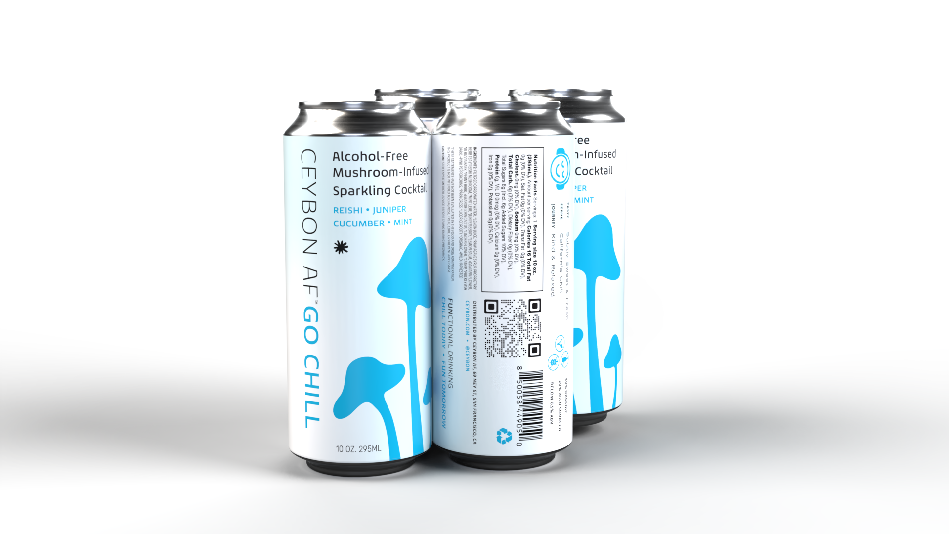 Ceybon - Wholesale Non-Alcoholic Aperitif/Mocktail - GO CHILL- 12 pack1