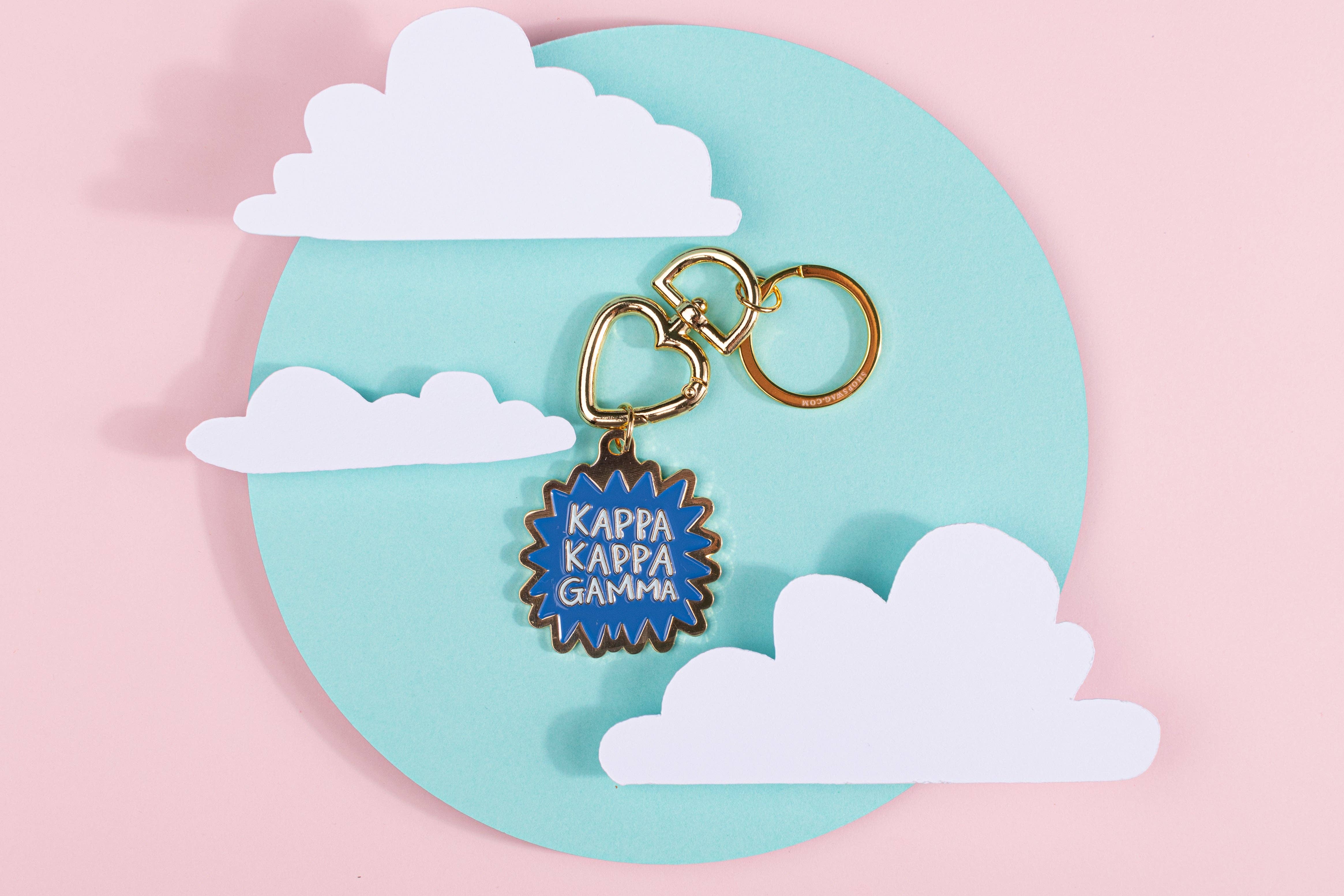 Swag - Wholesale Keychain - Women's - Sorority Travel Enamel Keychain12