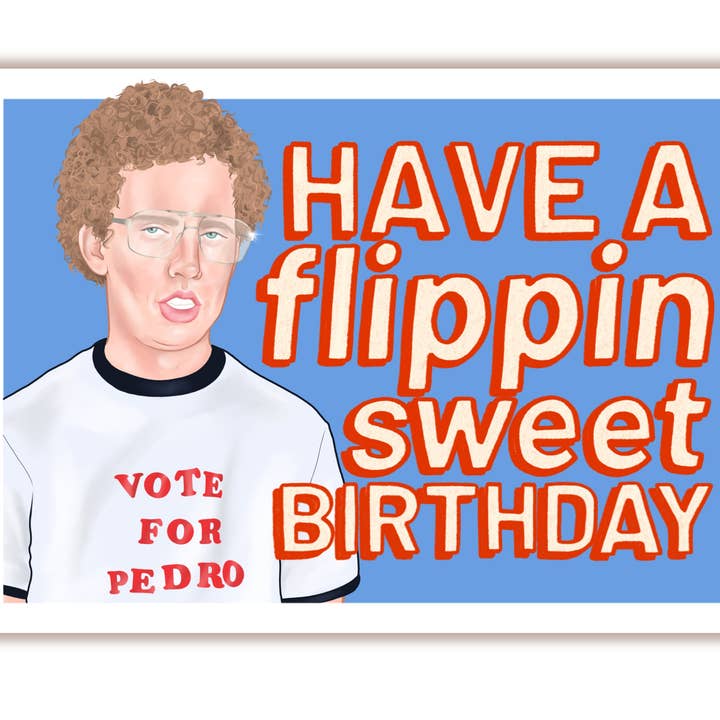 GoochDoods - Wholesale Birthday Card - Napoleon Dynamite | Birthday Card