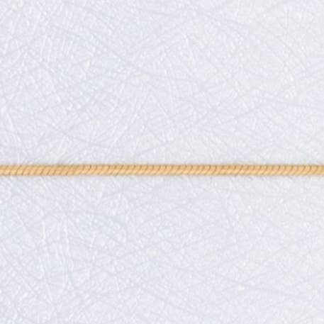 Six sided snake chain necklace in gold, 24 inch for wholesale by S&A Fashions