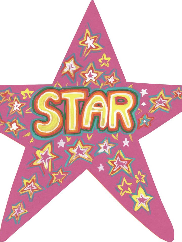 Cartão de saudações em forma de estrela - Estrela por atacado de North Star Cards