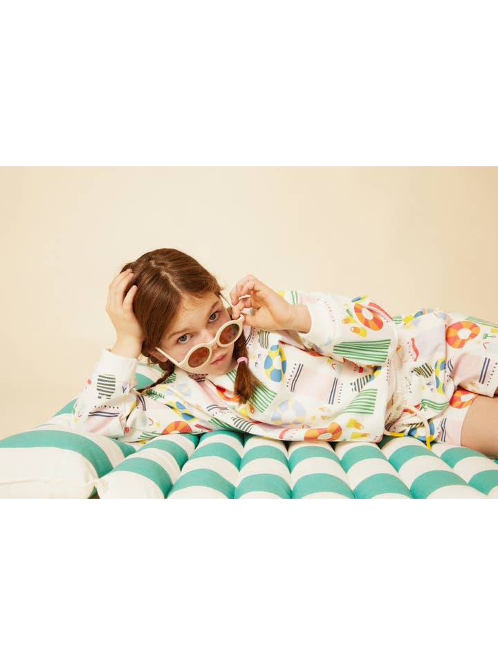 Recycled Cotton Beach Kid Sweatshirt for wholesale on Faire5