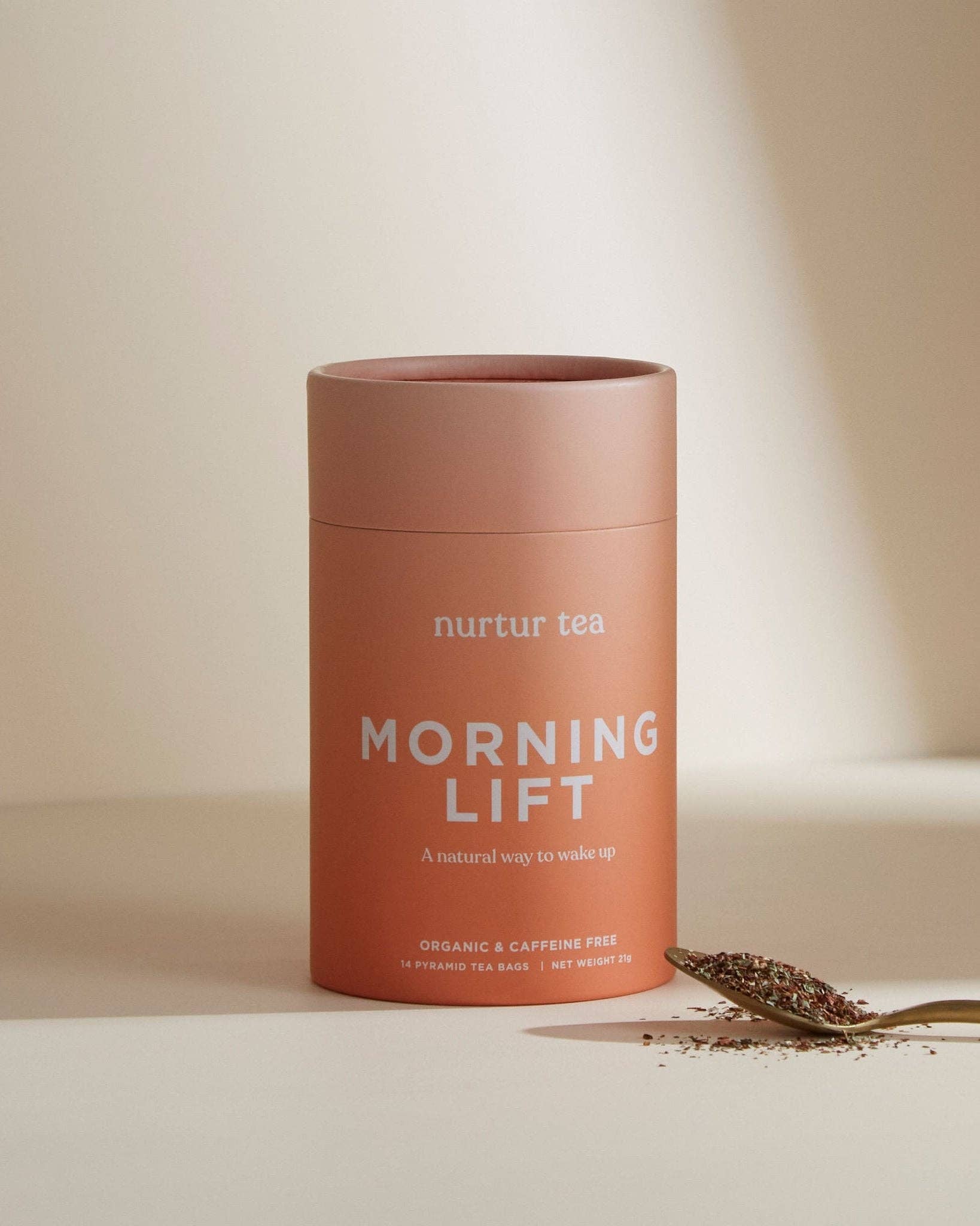 Nurtur Tea - Vendita all'ingrosso Tisane salutari e depurative - Tè Morning Lift con rooibos, zenzero e menta piperita4