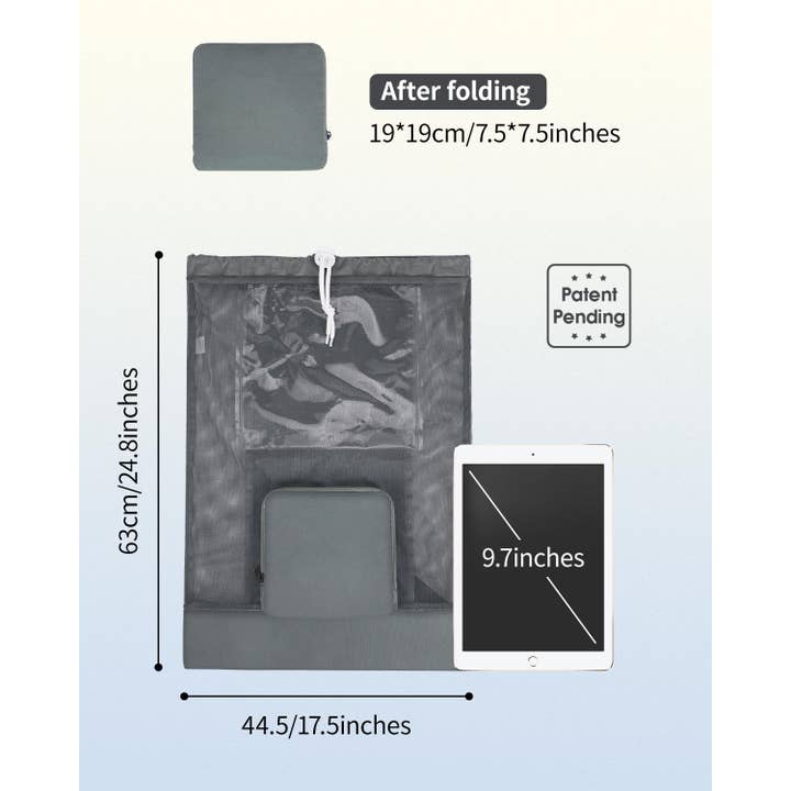 wandf - Wholesale Beach Bag - Mesh Drawstring Bag Swim Bag Quick-Dry Shoulder Strap27