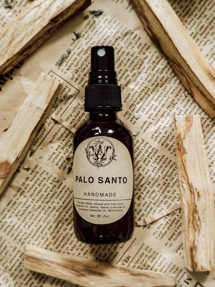 Palo Santo Aromatherapy Spray for wholesale by Willow & Nurture