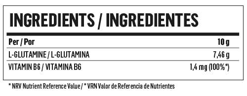HYPERTROPHY NUTRITION - Vendita all'ingrosso Proteine/superfood in polvere - Glutammina microlivellata al limone | 315 g1