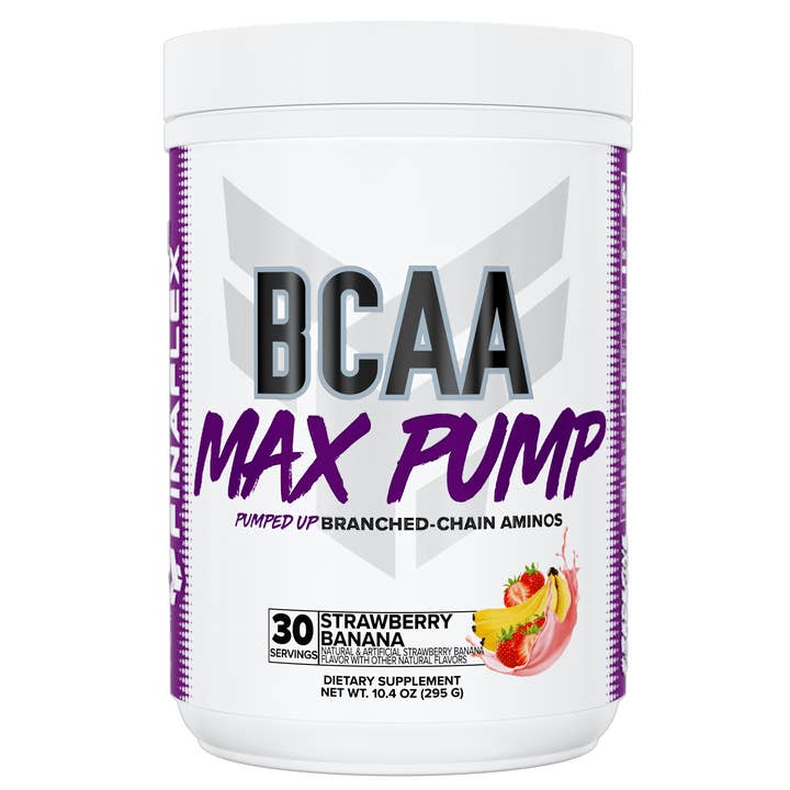 Bcaa Max Pump Strawberry Banana Oral Supplement, 295g for wholesale by Finaflex