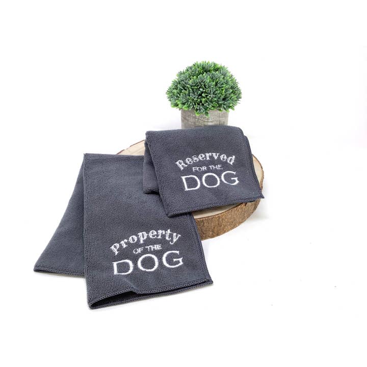 Dog Drool Towel For Slobbery Pets, Soft And Super Absorbent for wholesale by EcoDogDesigns