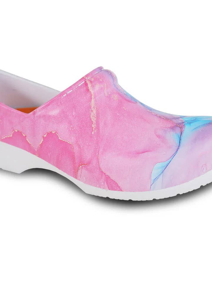 VANGELO Women Slip Resistant Clog NIKO Multi-Color-1 for wholesale by Tux-USA®