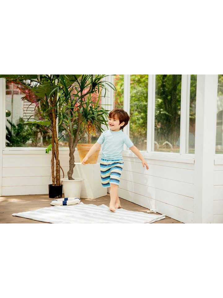 Colorful Bathers Boy Swim Trunks Shorts for wholesale on Faire