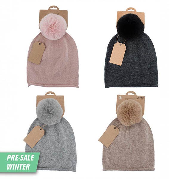 JUMI - Vente Bonnet – unisexe - Bonnets alpaga en plusieurs couleurs0