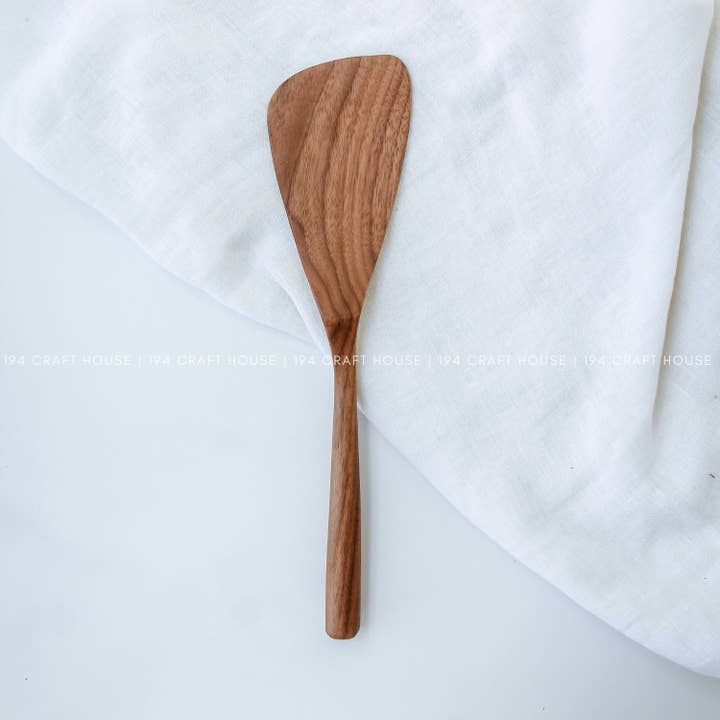194 Craft House - Wholesale Serving Utensil - Walnut Wood Kitchen Utensils - Set of 4 - Serving Utensil5