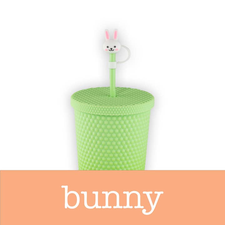 Straw Covers - Cute Animals | Bunny for wholesale by iconic mi