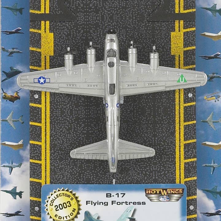 Just Think Toys - Vente Avion miniature – enfant - B-17 Flying Fortress™ (Argent)1