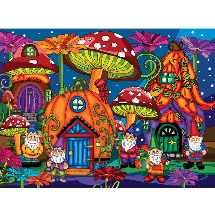 Hiding in my Garden 1000pcs Jigsaw Puzzle for wholesale by JaCaRou Puzzles Inc.