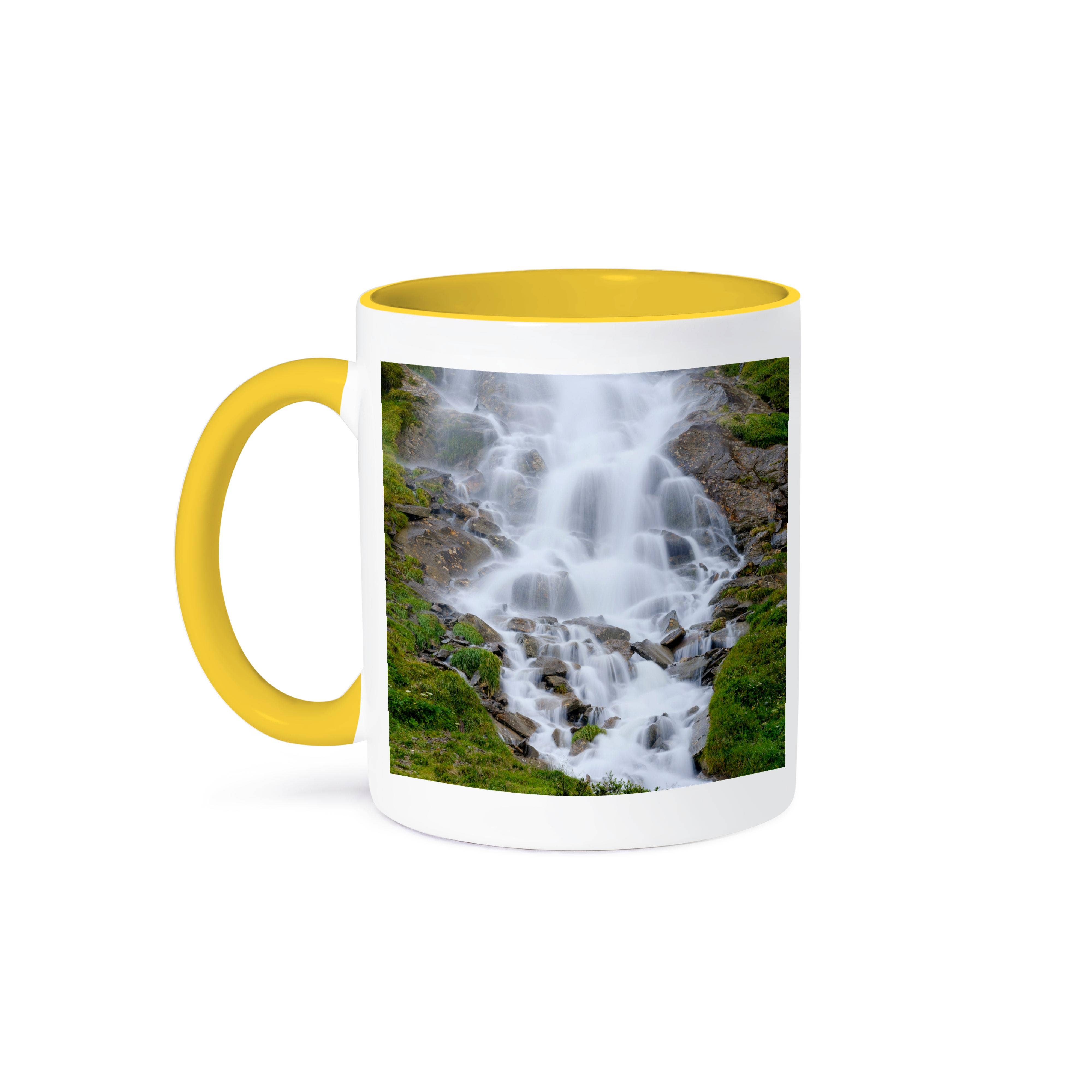 3dRose - Wholesale Coffee Mug - 3dRose, Beilstein waterfall. Otztal Alps in the Naturepark Otztal, Austria., Mug0