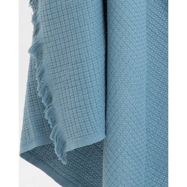 Woven Stories - Wholesale Throw Blanket - Cotton Linen Blend Basketweave Throw Blanket4