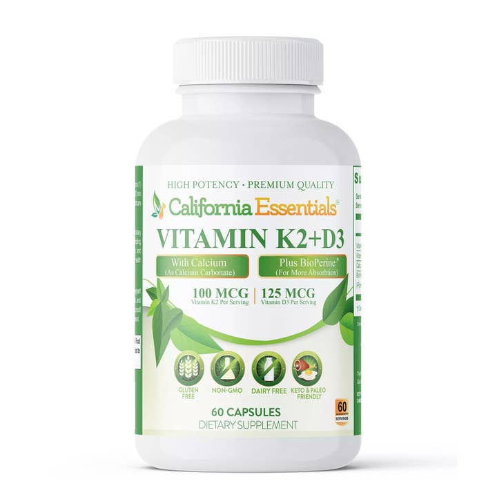 Vitamin K2 + D3 with Calcium for Bone & Muscle Health and other Purchase Wholesale d3 and k2. Free Returns & Net 60 Terms on Faire trending on Faire.