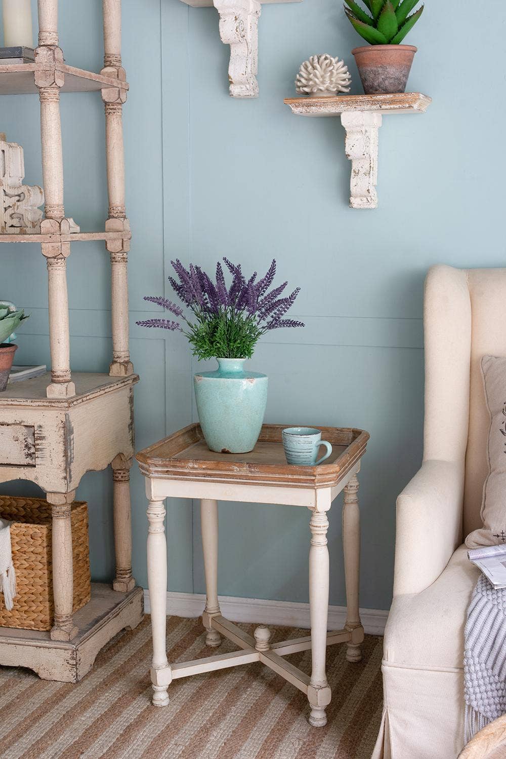 A&B Home Group Inc. - Wholesale Side Table - 20x20x25" Alcott Side Table, Square3