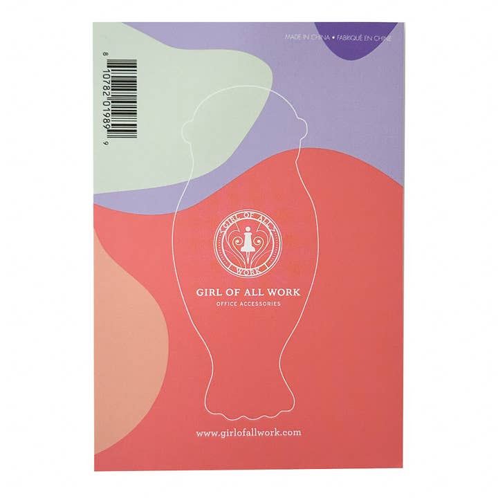 Girl of All Work - Vendita all'ingrosso Post-it - Note adesive singole sagomate a forma di lontra marina2