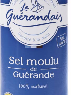 Le Guérandais Fine grey sea salt from Guérande shaker for wholesale by French Feast