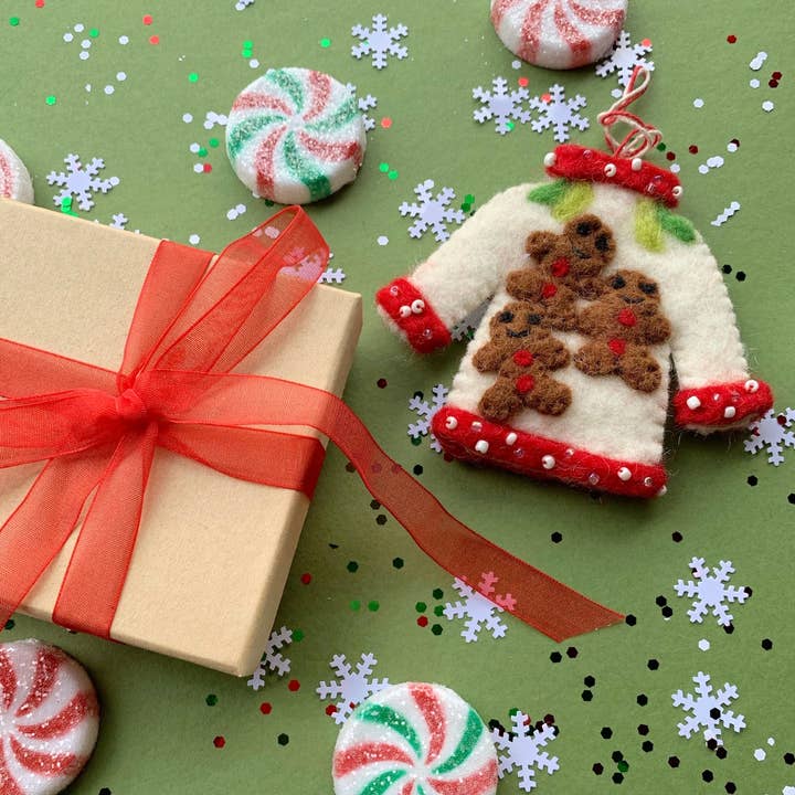 Ornaments 4 Orphans - Wholesale Ornamentset - Lelijke kersttrui vilten wollen ornamentbundel5