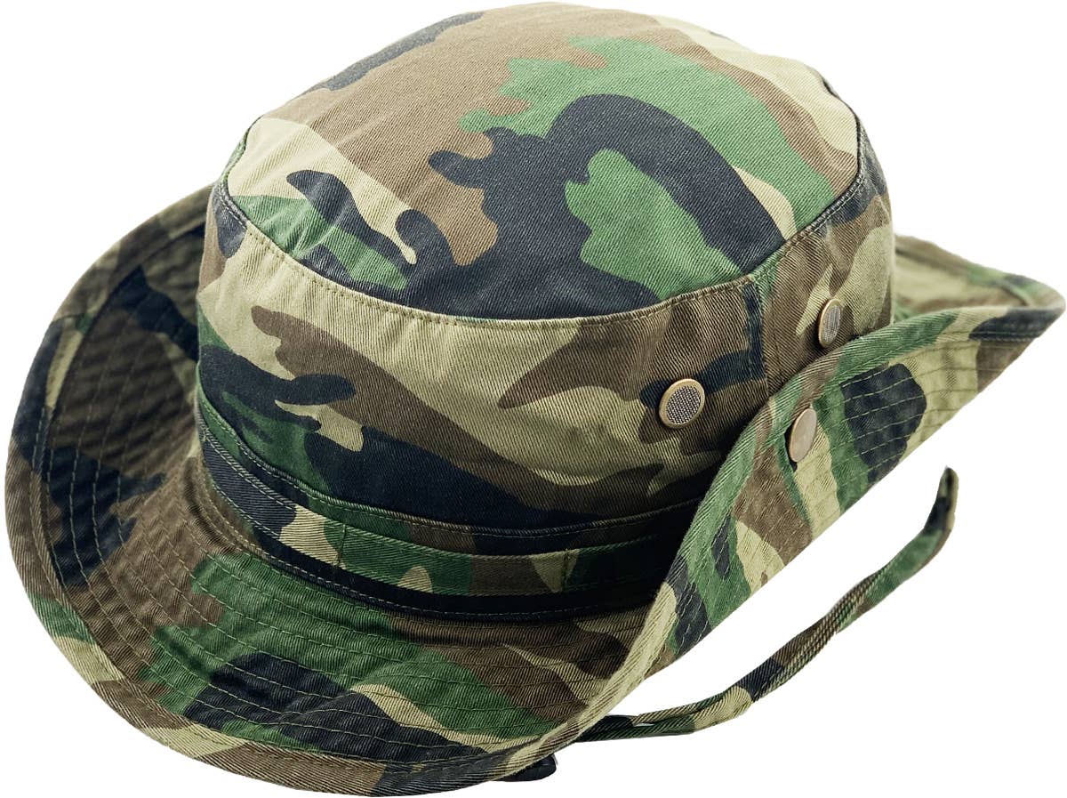 KBETHOS - Wholesale Bucket hat – Unisex - Solid Boonie Hat With String (Fitted)8