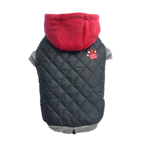 BIG DOG - Snowboarder Doggy Jacket Lux Red for wholesale by DoggyDolly Australia/NZ