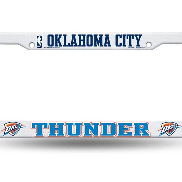 Cadre de plaque d'immatriculation Oklahoma City Thunder pour la vente par Turnovers Inc