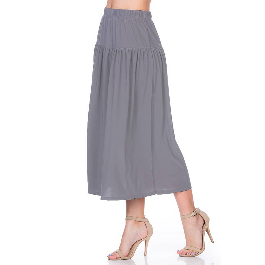 Azules Clothing - Wholesale Rok - Dames - ASK-9026PS eigentijdse midi-rok28