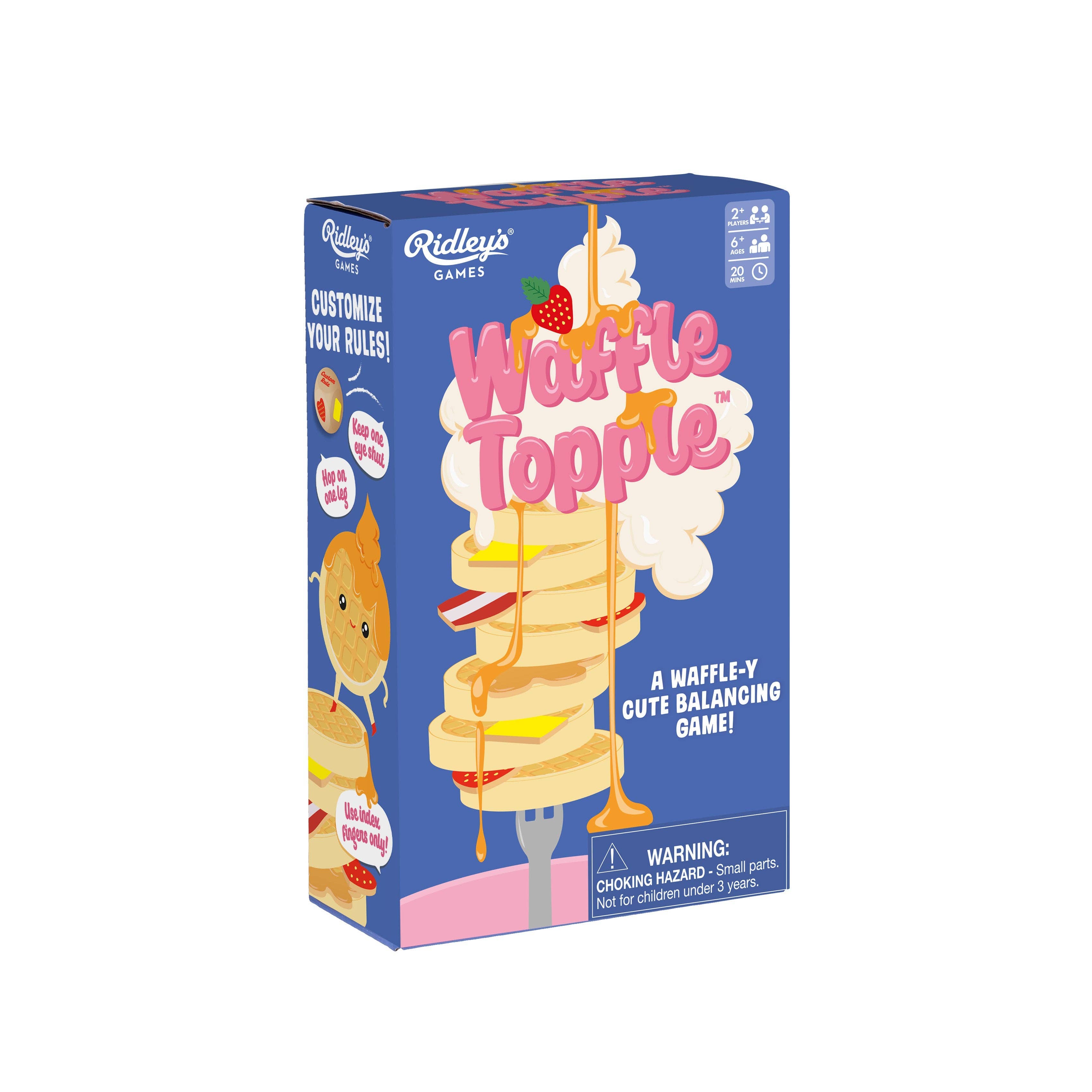 Chronicle Books - Wholesale Stacking Game - Waffle Topple