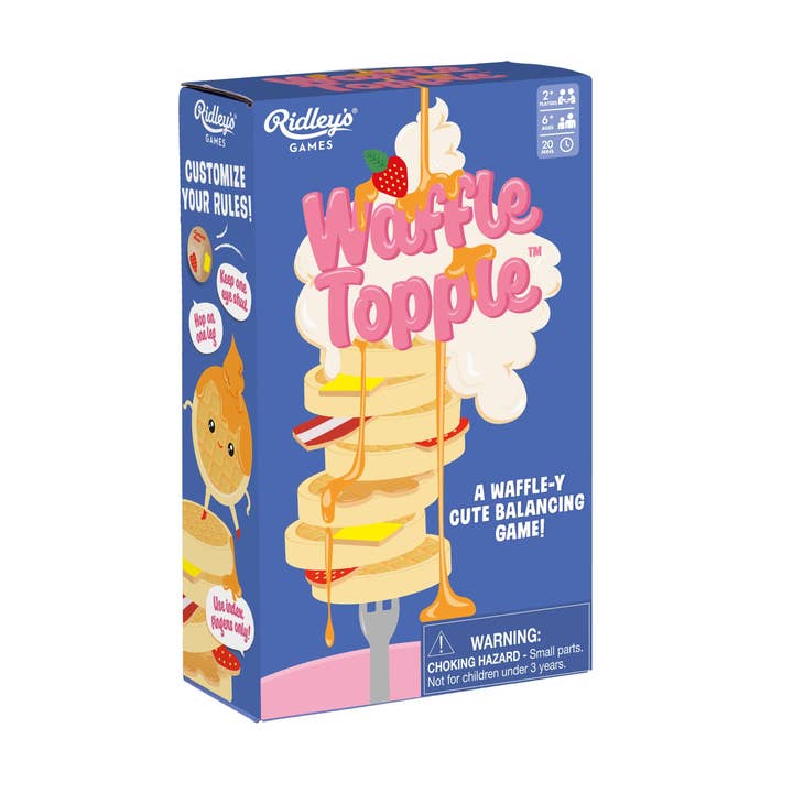 Chronicle Books - Wholesale Stacking Game - Waffle Topple0