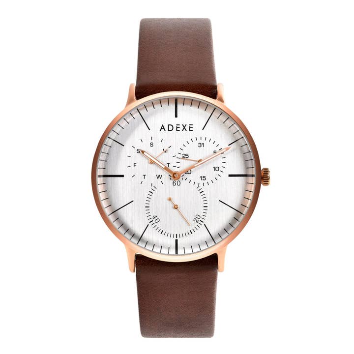 They 1.0 Roségold und Braun für den Großhandel von ADEXE Watches