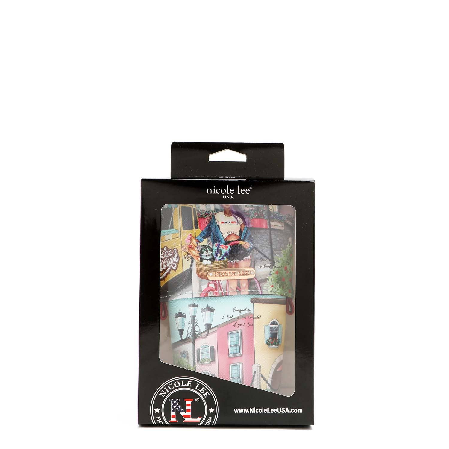 Nicole Lee USA - Wholesale Makeup/Cosmetic Bag - LAYERED MAKEUP BRUSH HOLDER12