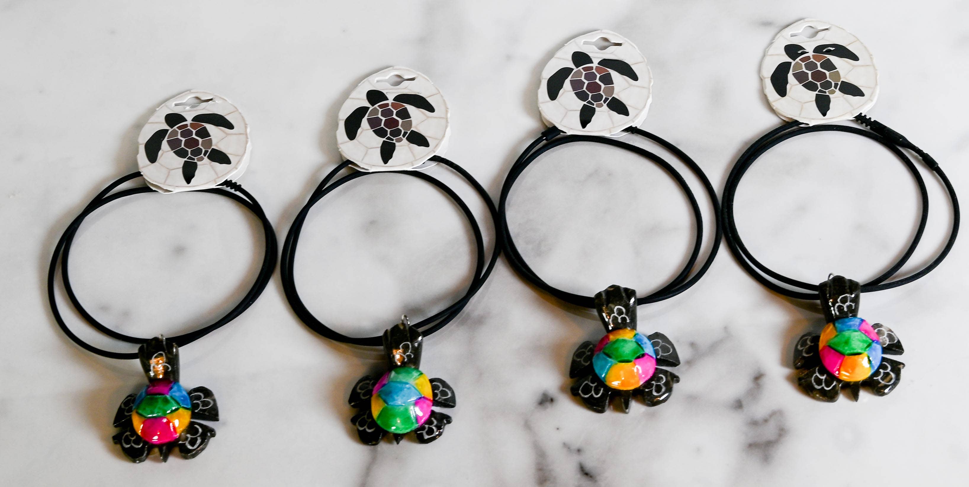 SS handcrafted Art – Engroshandel Halskæde med vedhæng – Marmor Skildpadde Tic Tac Halskæde 1,5" - Let Krog0