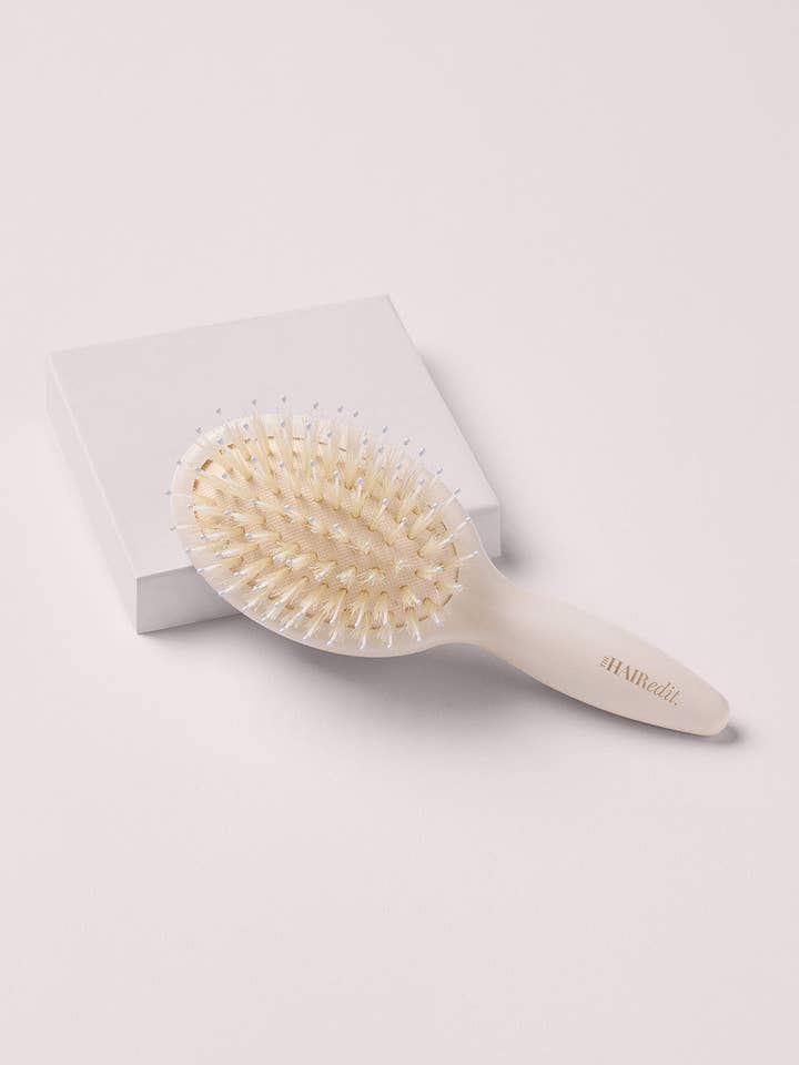 Mini Finish & Shine Boar Bristle Brush for wholesale by The Hair Edit
