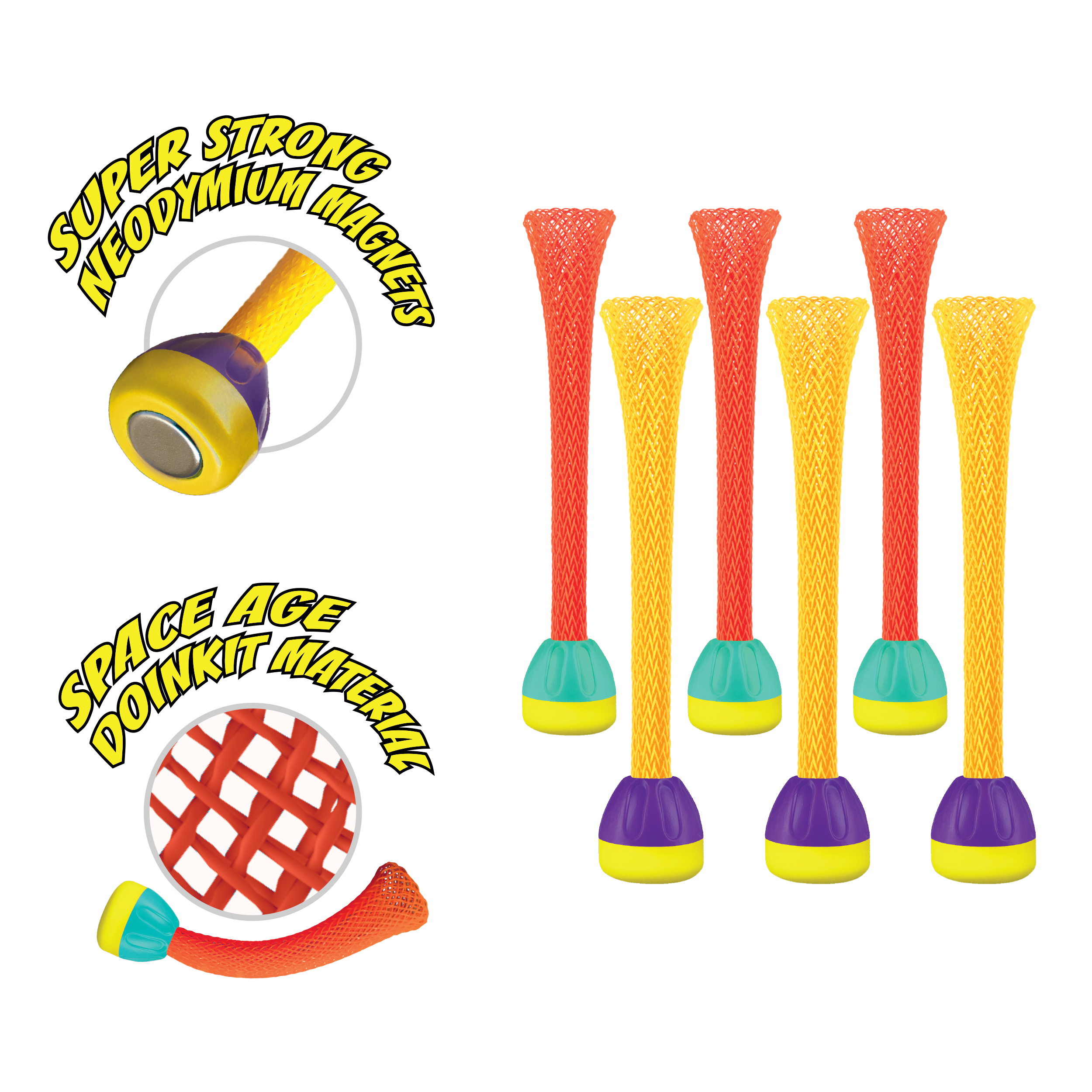 Marky Sparky Toys - Vente Jeu de sport – enfant et bébé - Doinkit® Darts Cible de Fléchettes Enroulable2