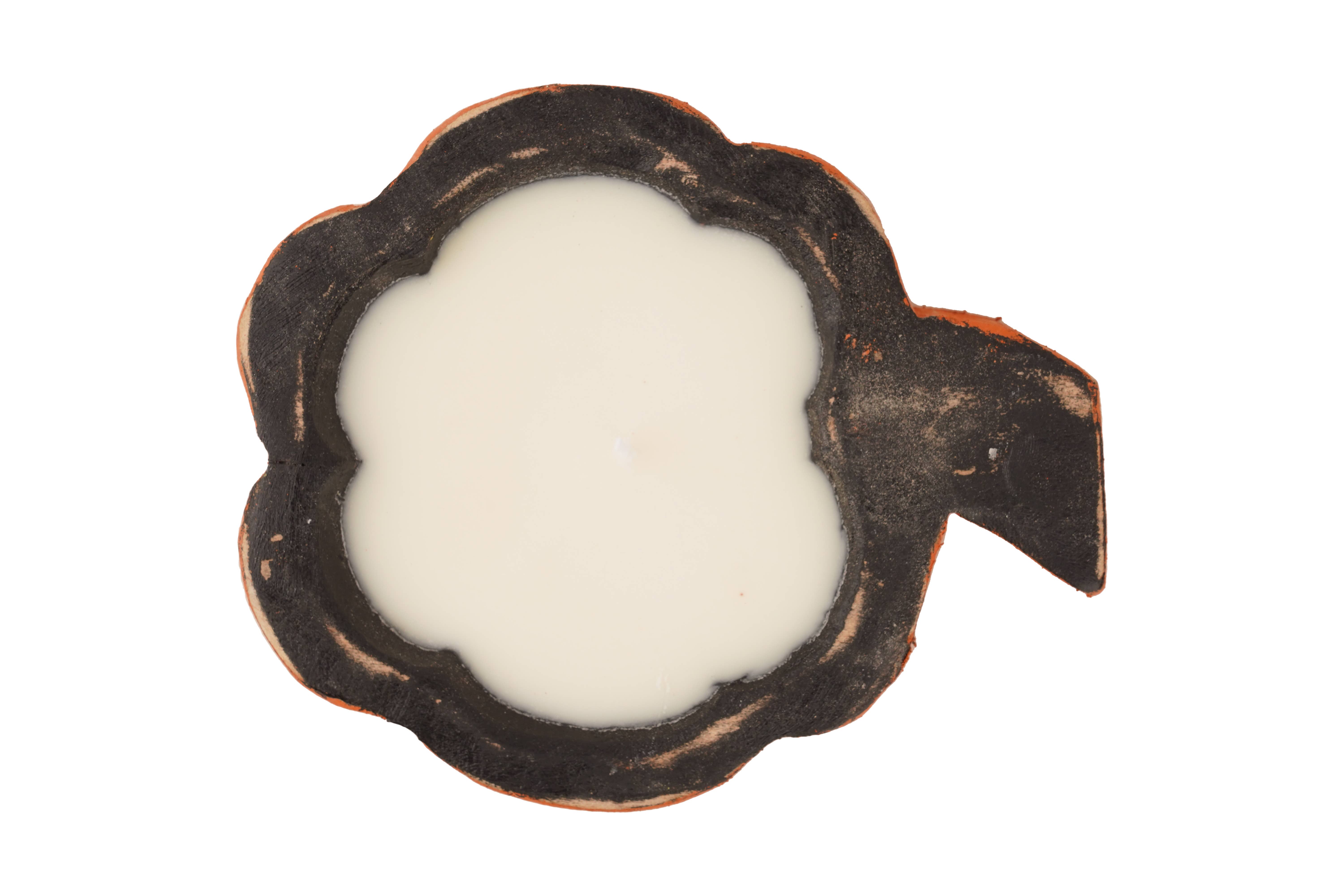 My Amigos Imports - Wholesale Candle Holder - Pumpkin-Small-Candle Ready-Original Design-6x8 inches16